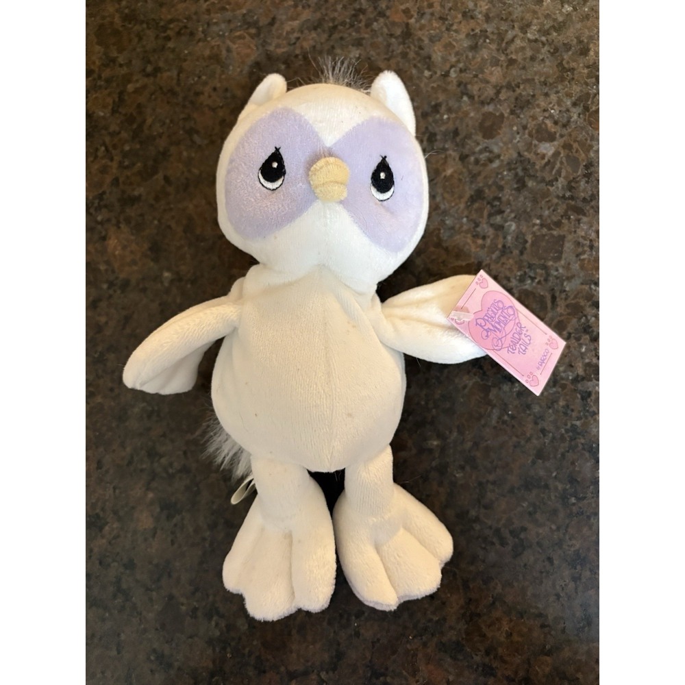 VTG 1998 Precious Moments Tender Tails Limited Edition Owl Plush Bean Bag